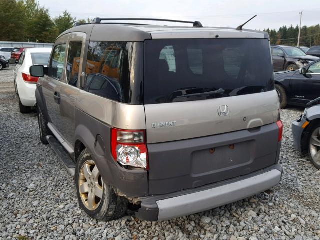 5J6YH285X4L029835 - 2004 HONDA ELEMENT EX SILVER photo 3