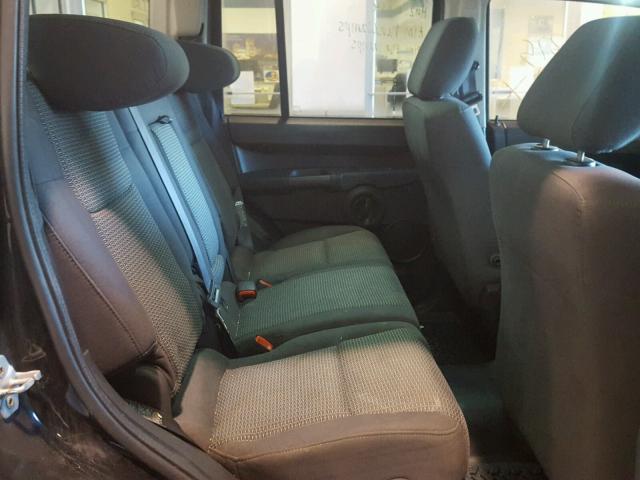 1J8HG48K38C175485 - 2008 JEEP COMMANDER BLACK photo 6