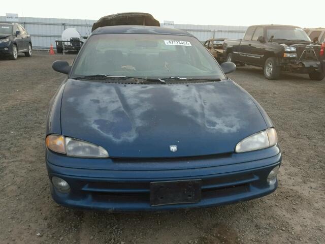 1B3HD46F9TF134891 - 1996 DODGE INTREPID GREEN photo 10