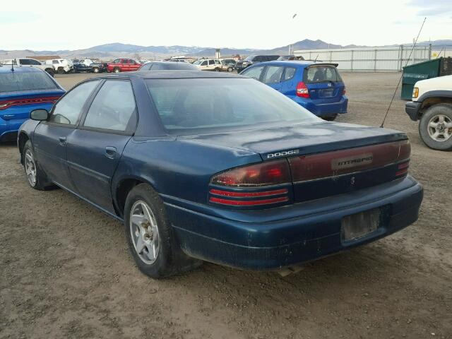 1B3HD46F9TF134891 - 1996 DODGE INTREPID GREEN photo 3