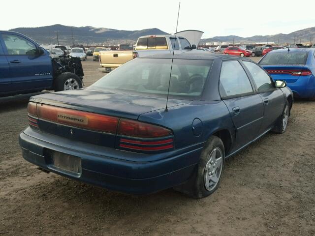 1B3HD46F9TF134891 - 1996 DODGE INTREPID GREEN photo 4