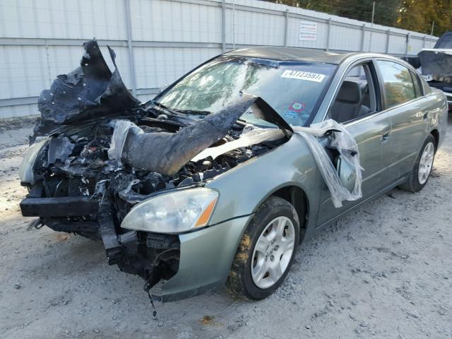 1N4AL11D64C113805 - 2004 NISSAN ALTIMA BAS GREEN photo 2