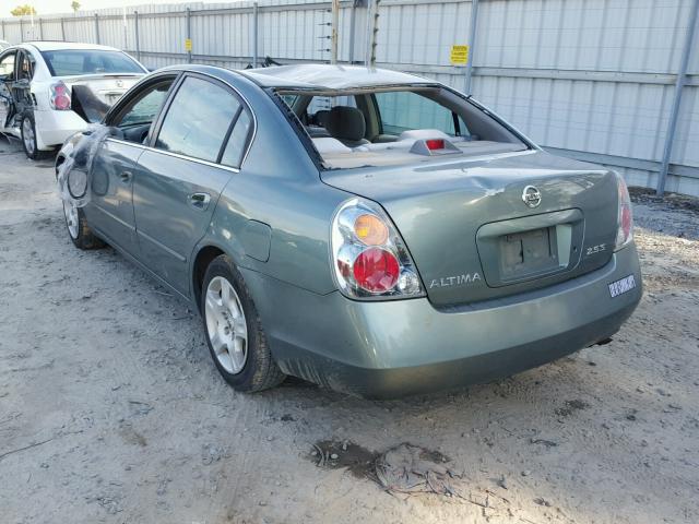 1N4AL11D64C113805 - 2004 NISSAN ALTIMA BAS GREEN photo 3