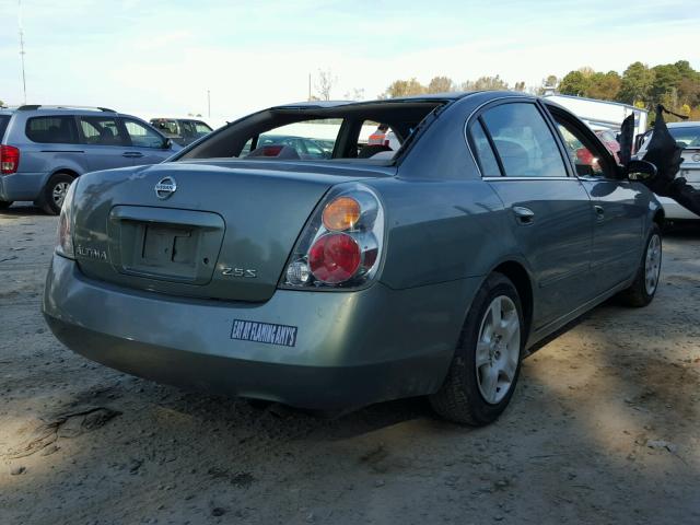 1N4AL11D64C113805 - 2004 NISSAN ALTIMA BAS GREEN photo 4