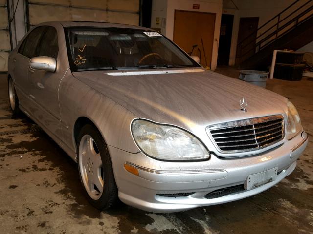 WDBNG70J01A168959 - 2001 MERCEDES-BENZ S 430 SILVER photo 1