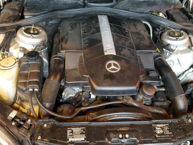 WDBNG70J01A168959 - 2001 MERCEDES-BENZ S 430 SILVER photo 7