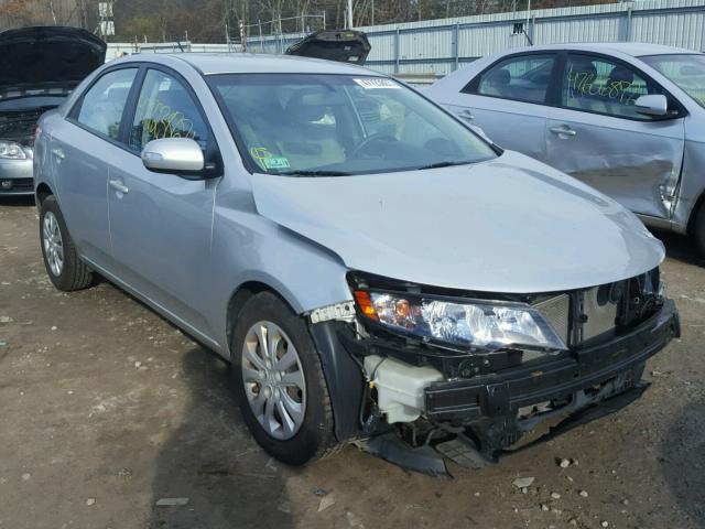 KNAFU4A26A5203711 - 2010 KIA FORTE EX SILVER photo 1