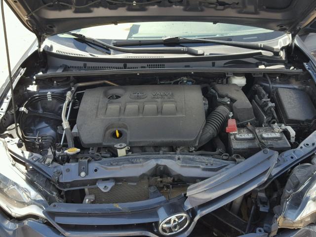 5YFBPRHE7FP261827 - 2015 TOYOTA COROLLA EC 石墨色 照片 7