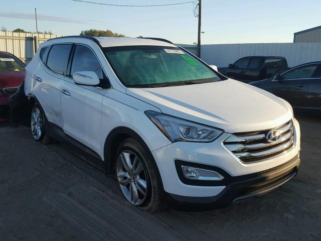 5XYZU3LA3DG074577 - 2013 HYUNDAI SANTA FE S WHITE photo 1