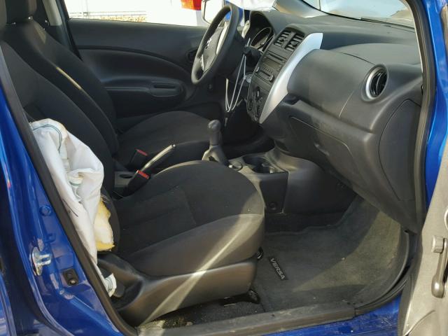 3N1CE2CP7FL393173 - 2015 NISSAN VERSA NOTE BLUE photo 5