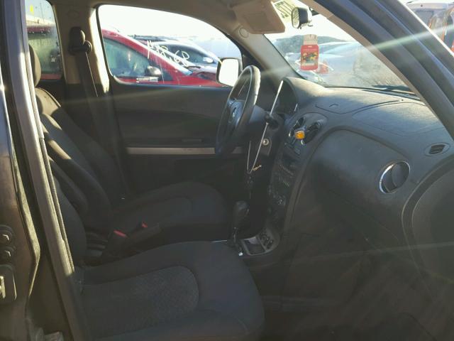 3GNDA13D07S629156 - 2007 CHEVROLET HHR LS BLACK photo 5