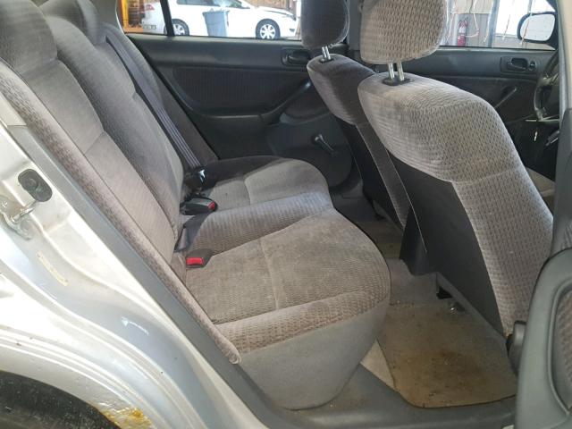 2HGEJ6613XH594614 - 1999 HONDA CIVIC BASE Gümüş foto 6