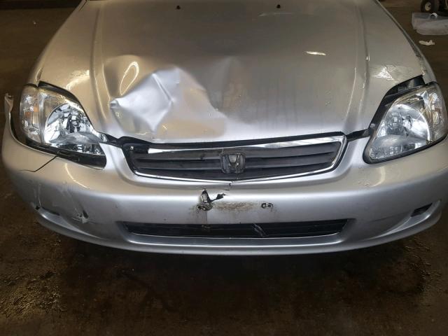 2HGEJ6613XH594614 - 1999 HONDA CIVIC BASE Gümüş foto 9