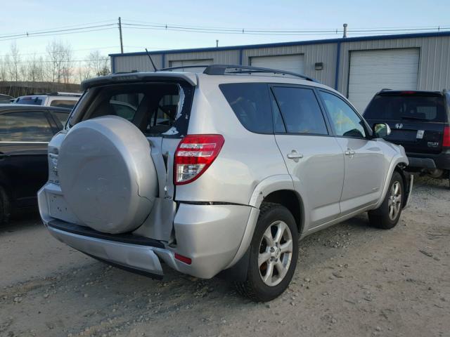 2T3BF31VX9W013897 - 2009 TOYOTA RAV4 LIMIT SILVER photo 4