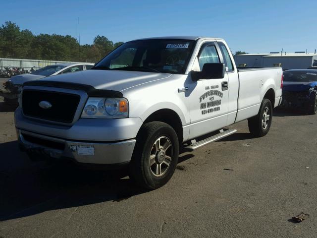 1FTRF14W66NB54380 - 2006 FORD F150 SILVER photo 2