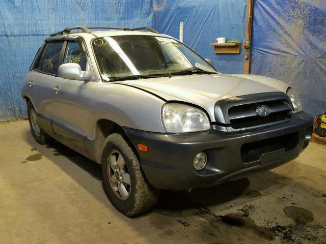 KM8SC13D46U061157 - 2006 HYUNDAI SANTA FE G SILVER photo 1