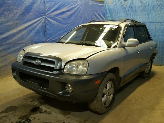 KM8SC13D46U061157 - 2006 HYUNDAI SANTA FE G SILVER photo 2