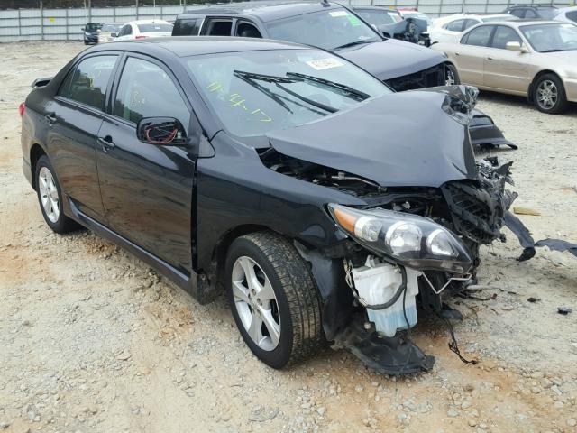 2T1BU4EE8CC909493 - 2012 TOYOTA COROLLA BA BLACK photo 1