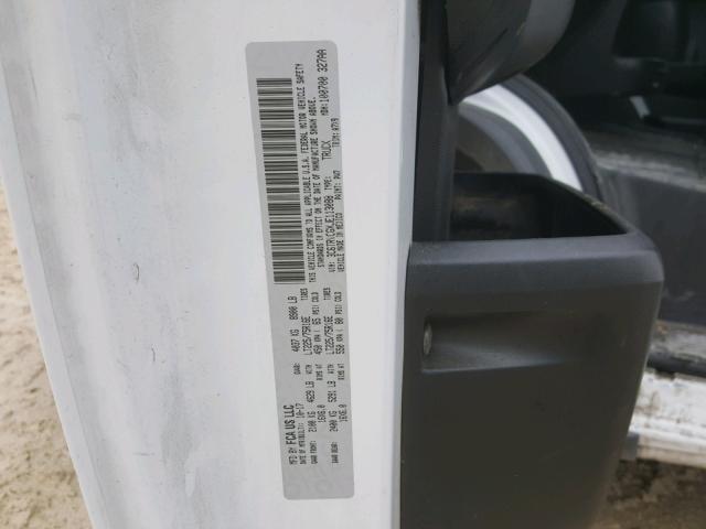 3C6TRVCGXJE113088 - 2018 RAM PROMASTER 白色 照片 10