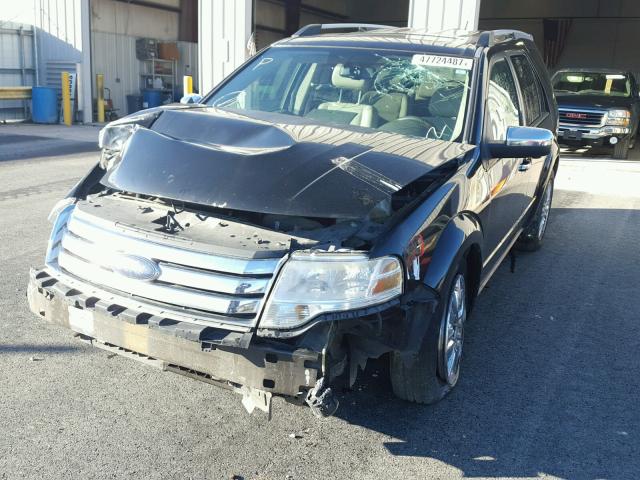 1FMDK03W38GA46108 - 2008 FORD TAURUS X L BLACK photo 2