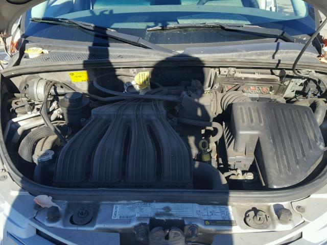 3A4FY58B57T581993 - 2007 CHRYSLER PT CRUISER SILVER photo 7