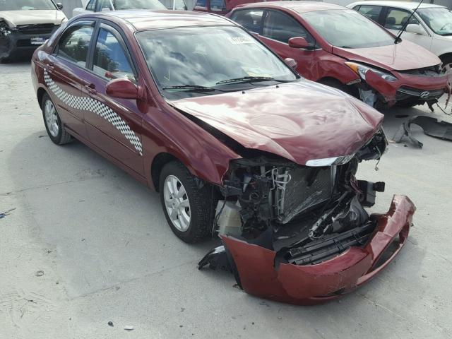 KNAFE121275409148 - 2007 KIA SPECTRA EX RED photo 1