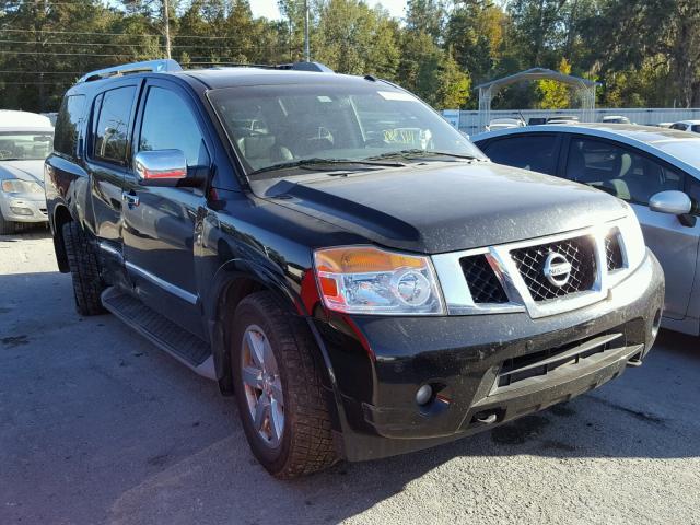 5N1BA0ND5BN605473 - 2011 NISSAN ARMADA SV BLACK photo 1