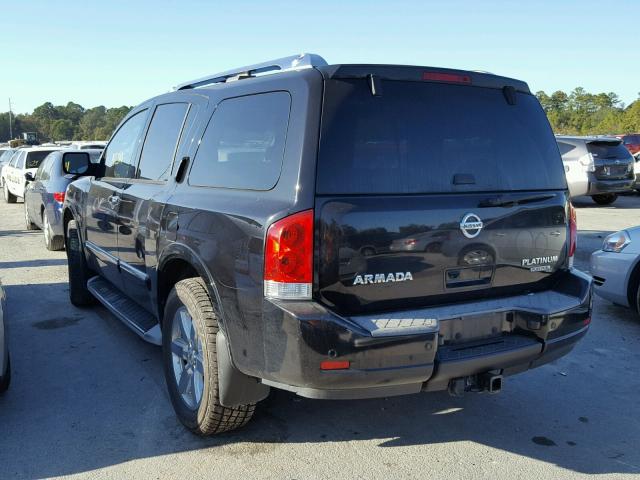 5N1BA0ND5BN605473 - 2011 NISSAN ARMADA SV BLACK photo 3