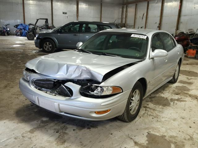 1G4HP54K624150189 - 2002 BUICK LESABRE CU SILVER photo 2