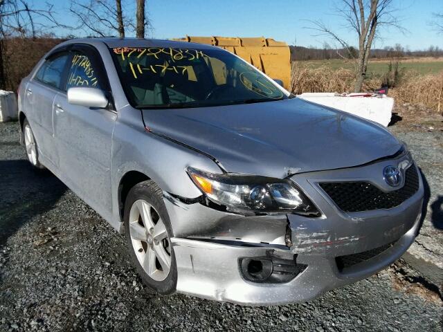 4T1BF3EK6BU205610 - 2011 TOYOTA CAMRY BASE SILVER photo 1