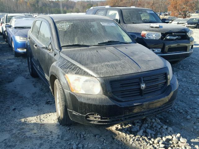 1B3HB28B18D645096 - 2008 DODGE CALIBER BLACK photo 1