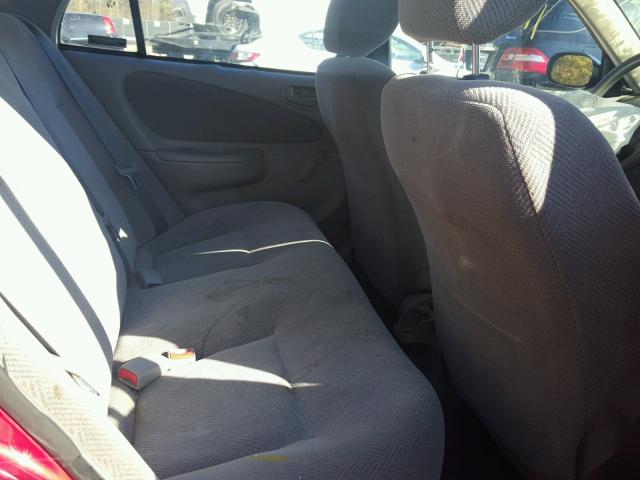 1Y1SK52871Z407602 - 2001 CHEVROLET GEO PRIZM 红色 照片 6