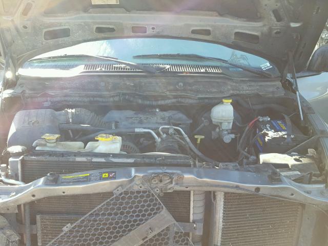 1D7HU18D25S169233 - 2005 DODGE RAM 1500 S GRAY photo 7