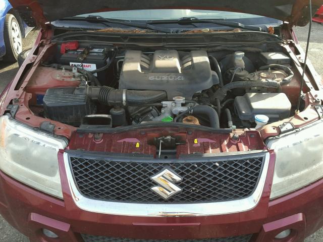 JS3TE947X64102760 - 2006 SUZUKI GRAND VITA MAROON photo 7