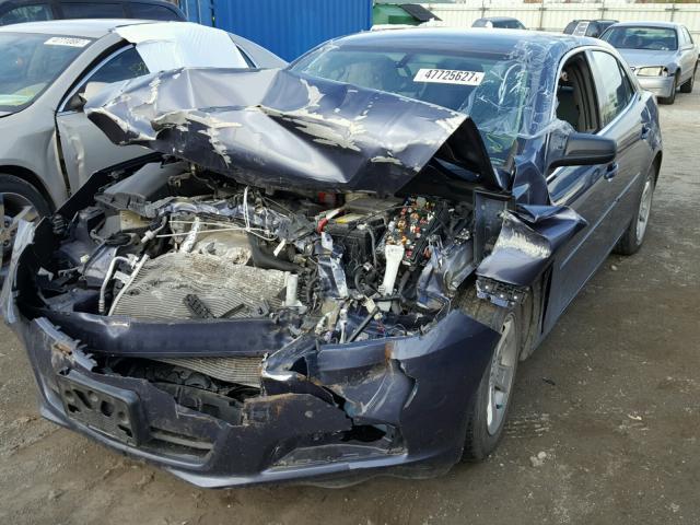 1G11B5SA9DF352426 - 2013 CHEVROLET MALIBU LS BLUE photo 2