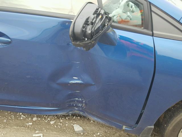 19XFB2F81EE045931 - 2014 HONDA CIVIC EX ლურჯი ფოტო 10