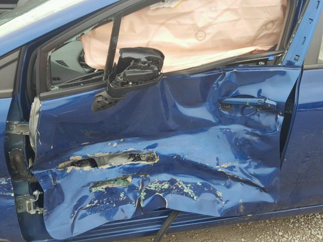 19XFB2F81EE045931 - 2014 HONDA CIVIC EX ლურჯი ფოტო 9