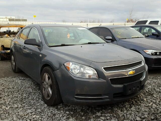 1G1ZG57B184289328 - 2008 CHEVROLET MALIBU LS GRAY photo 1