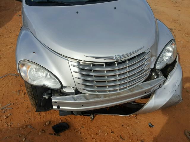 3A4FY48B57T500243 - 2007 CHRYSLER PT CRUISER SILVER photo 9