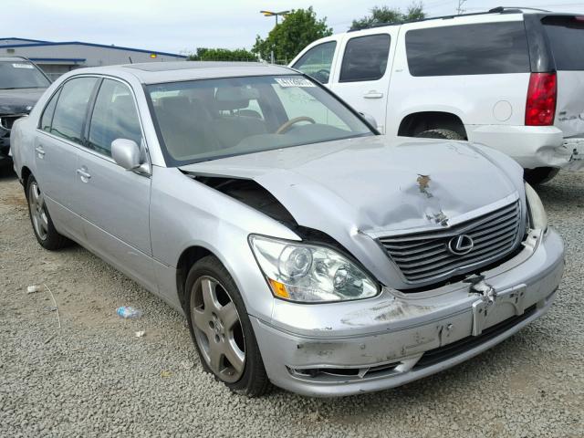 JTHBN36F555017215 - 2005 LEXUS LS 430 SILVER photo 1