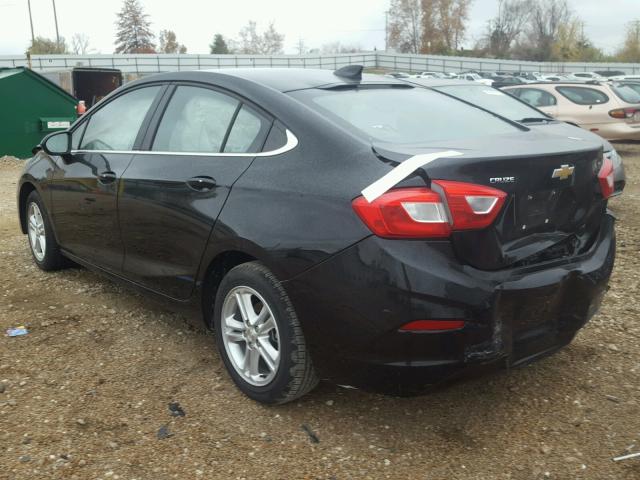 1G1BE5SM9H7236486 - 2017 CHEVROLET CRUZE LT BLACK photo 3