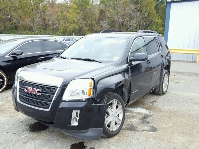 2CTFLFEY6A6224132 - 2010 GMC TERRAIN SL BLACK photo 2