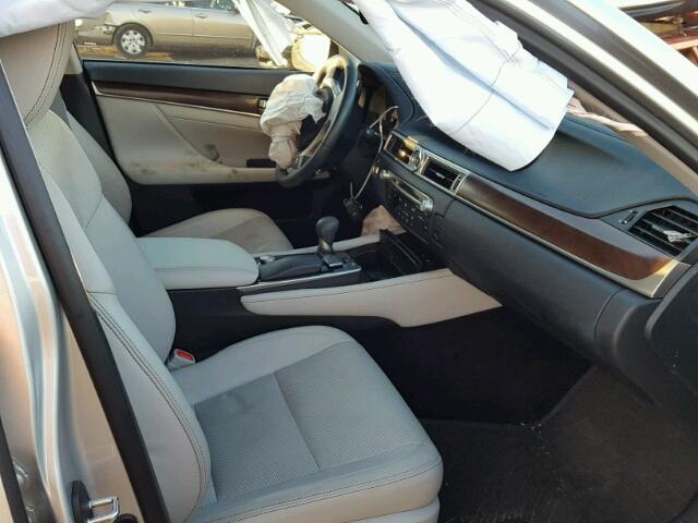 JTHCE1BL8D5007264 - 2013 LEXUS GS 350 SILVER photo 5