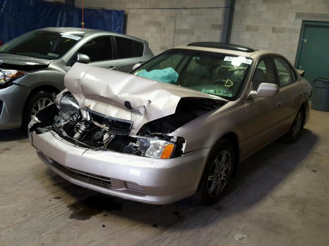 19UUA5665YA063271 - 2000 ACURA 3.2TL TAN photo 2