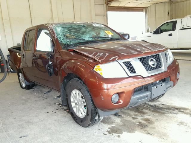 1N6DD0EV9HN723366 - 2017 NISSAN FRONTIER S BROWN photo 1