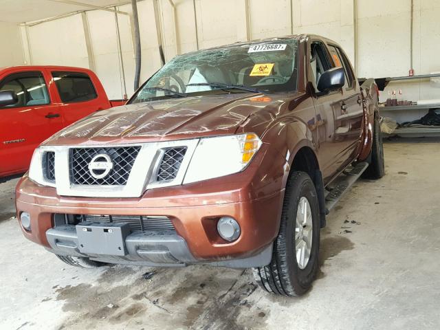 1N6DD0EV9HN723366 - 2017 NISSAN FRONTIER S BROWN photo 2