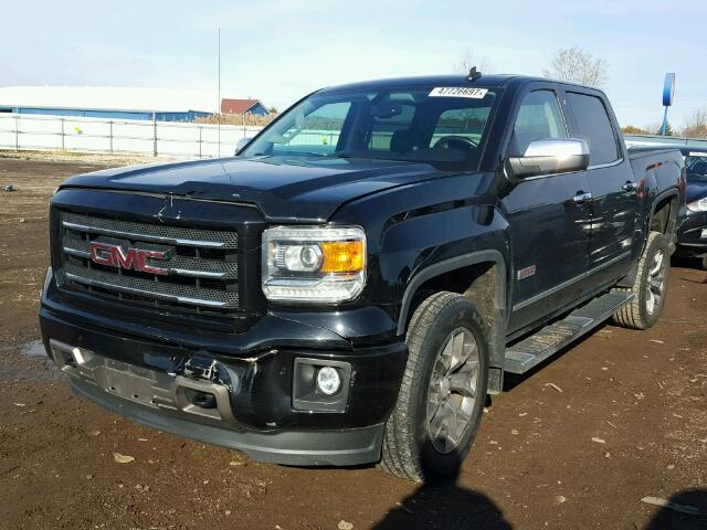 3GTU2VEC8EG417090 - 2014 GMC SIERRA K15 BLACK photo 2