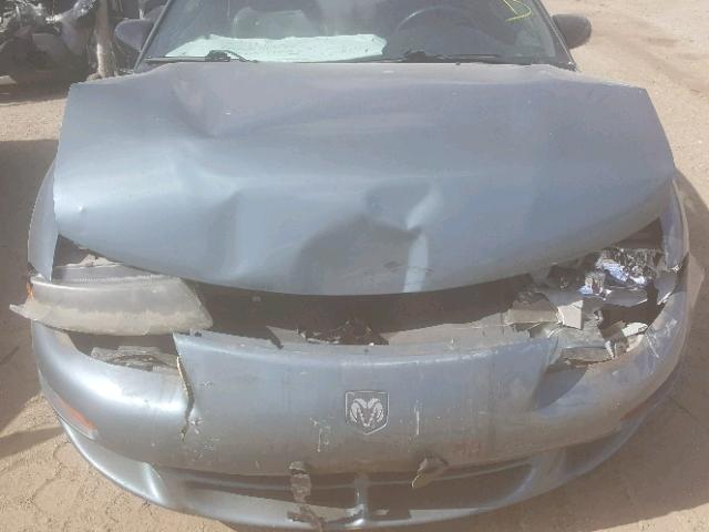 4B3AU52N4XE042151 - 1999 DODGE AVENGER ES BLUE photo 7