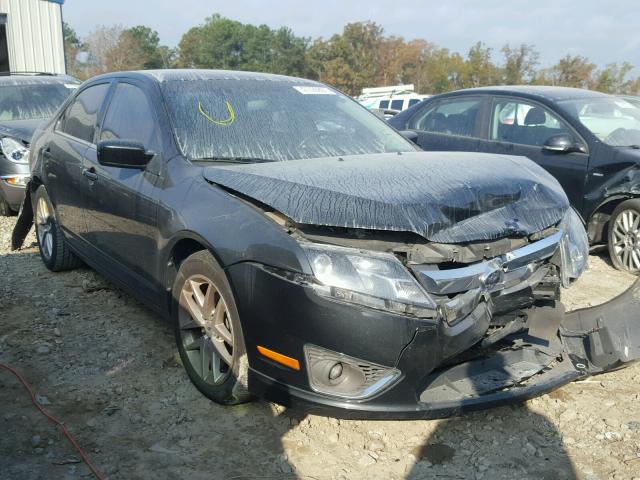 3FAHP0JA9BR238167 - 2011 FORD FUSION SEL BLACK photo 1