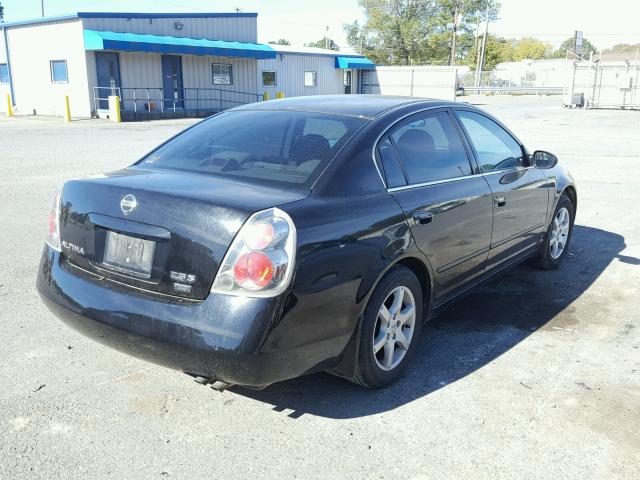 1N4AL11D76N448210 - 2006 NISSAN ALTIMA S BLACK photo 4